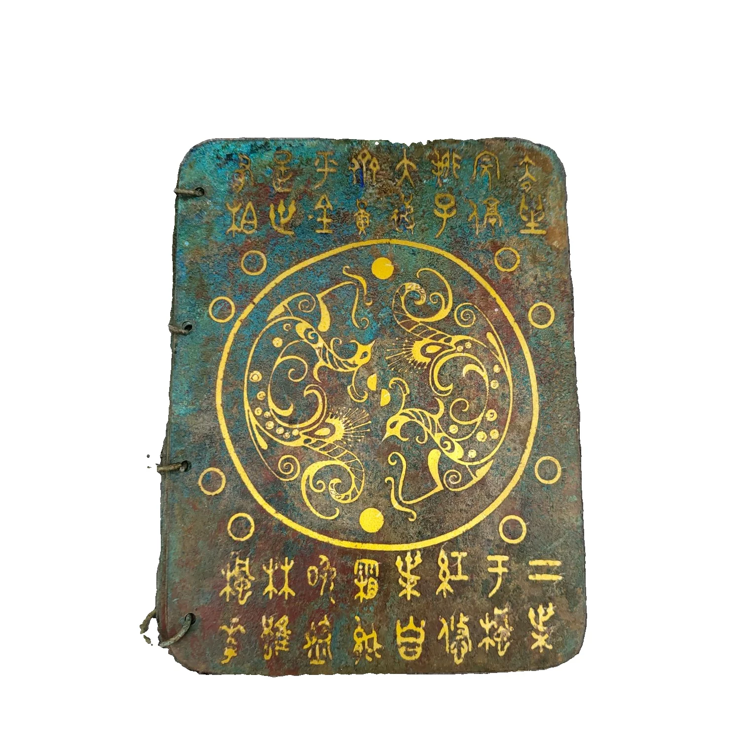 

Позолоченные и бронзовые старинные книги Laojunlu с имитацией античной бронзы