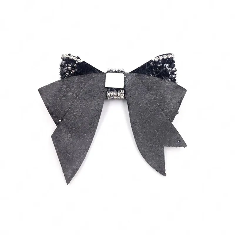 1pcs Bling Rhinestone Bowknot Beautiful Bow Decorations Sandals High Heels Shoes Button Clip DIY Manual Metal Shoe Accessories