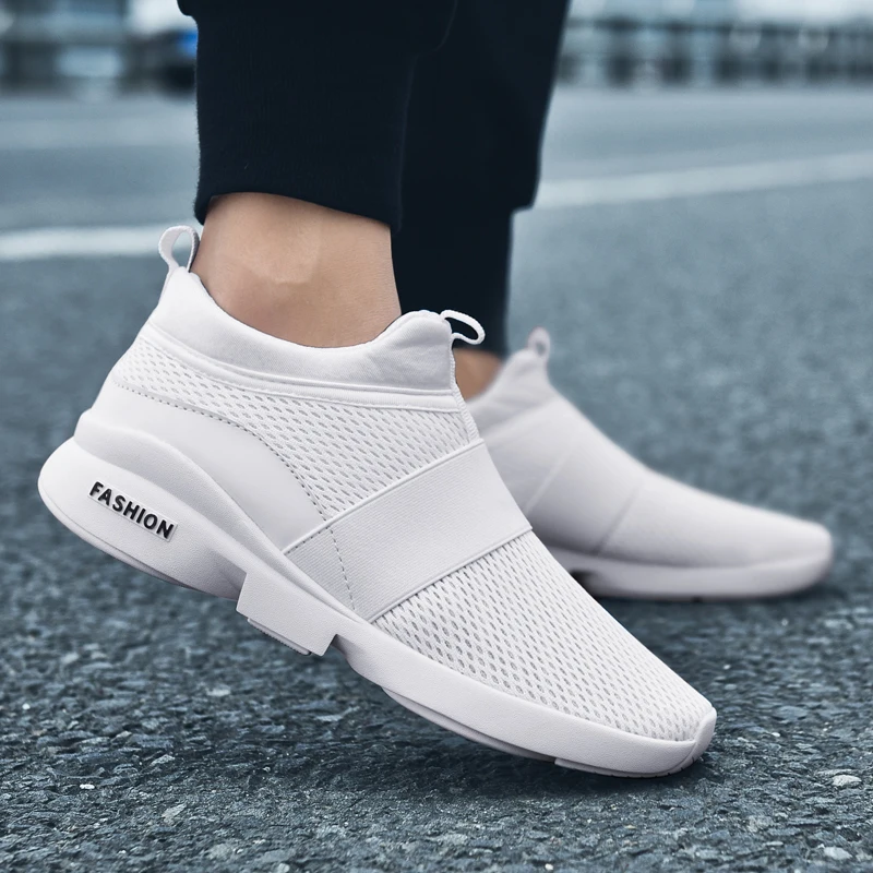 

2021 Summer Men's Outing Outing Office Party Shopping Afternoon Tea Jogging Set of Foot Breathable Mesh Sports Casual Shoes