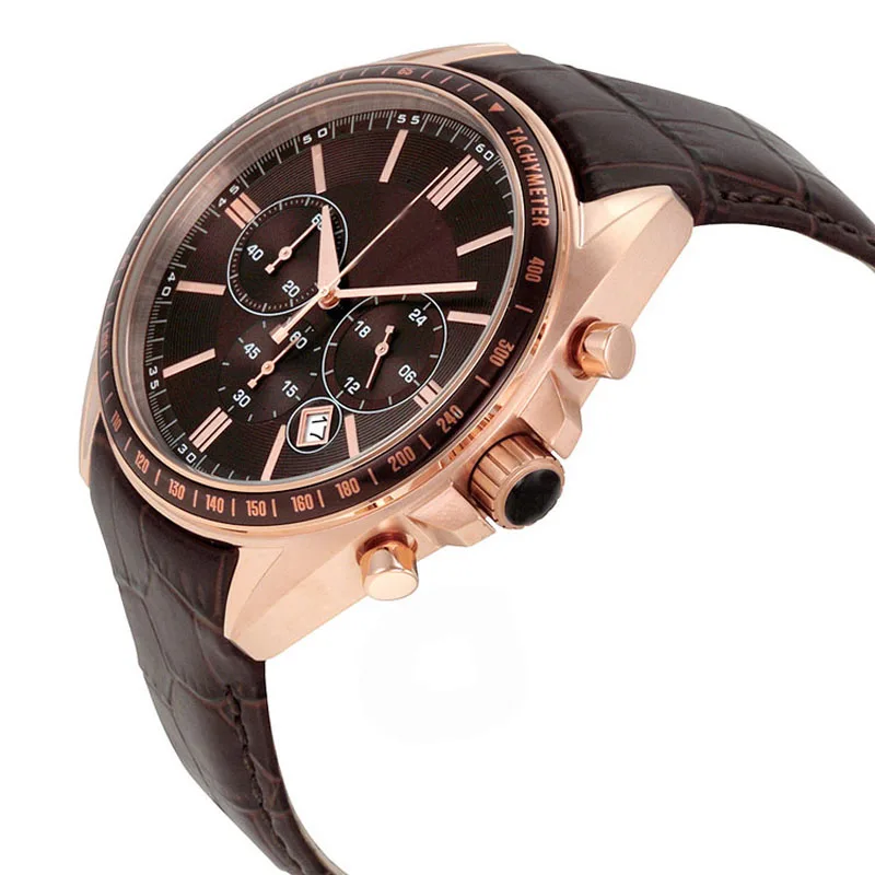 

AAA men's watch belt three eyes chronograph business casual quartz waterproof men's watch boss Momentum HB1513093