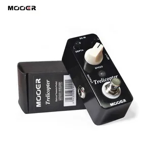 Mooer MTR1 Mooer Trelicopter Electric Guitar Effects Pedals Classic Optical Tremolo Aluminum alloy Guitar Parts Accessories