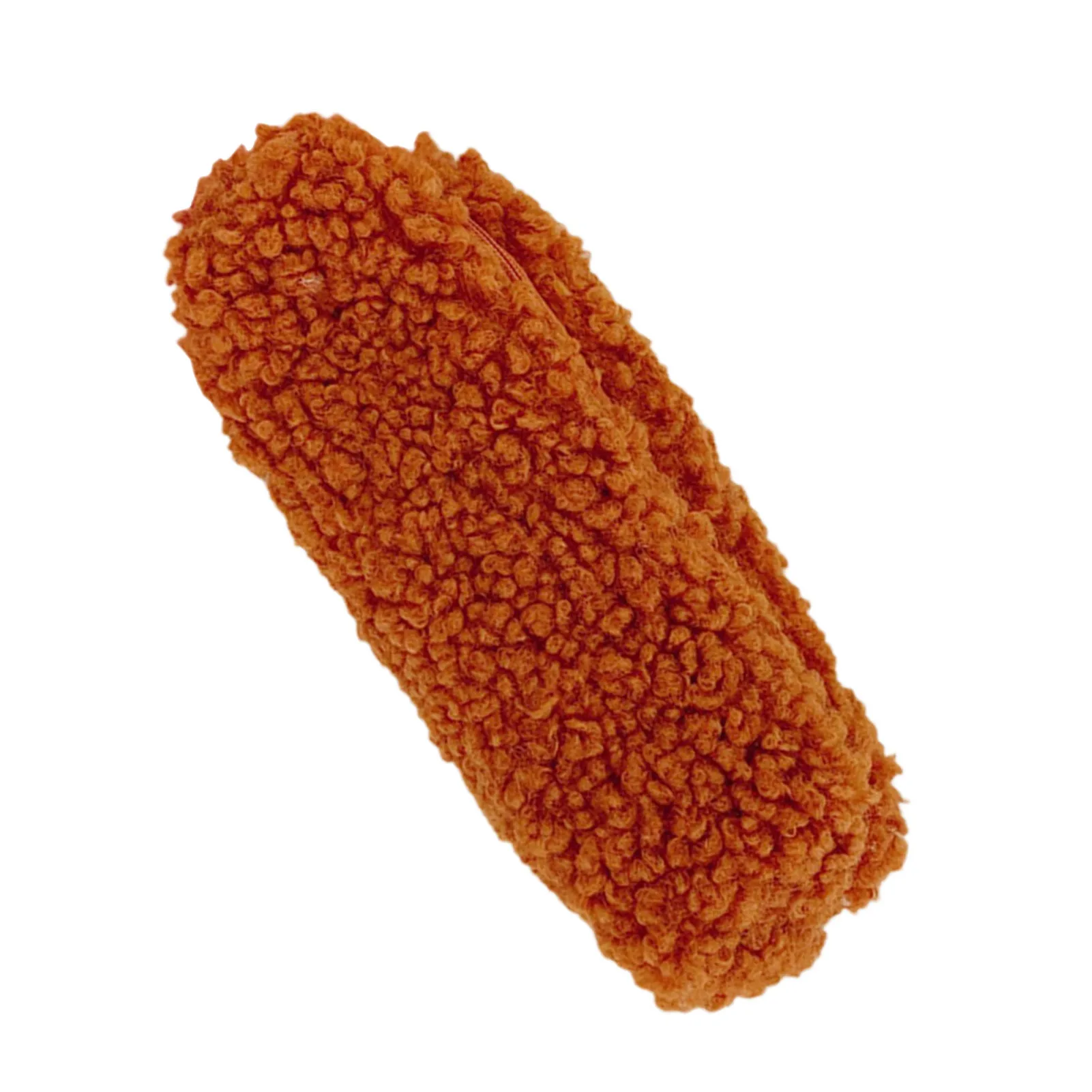 

1 шт. чехол для карандашей из овечьей шерсти, плюшевый милый чехол на молнии, косметический органайзер для макияжа, школьные и офисные канцел...