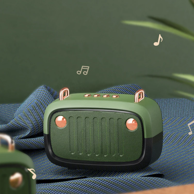 

Wireless Bluetooth Speaker IPX4 Waterproof Sports Speaker Stereo Subwoofer Outdoor Card Portable Mini Speaker