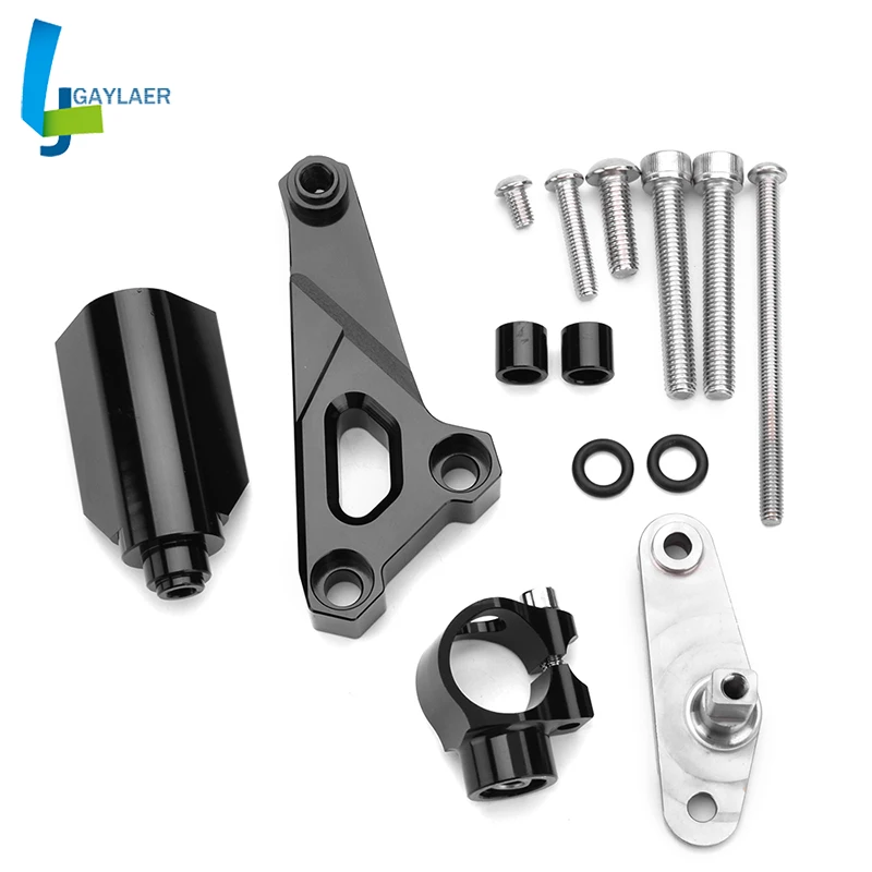 

For BMW S1000 2014-2015 CNC Aluminium Motorcycles Adjustable Steering Stabilize Damper Bracket Mount Support Kit