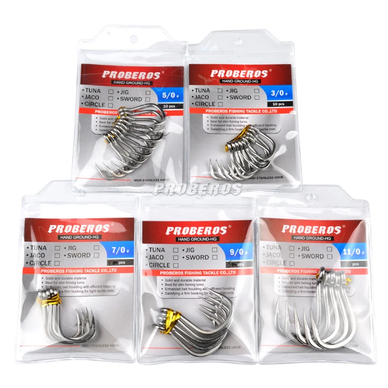 

10pcs/ Lots octopus Fishing hooks set high quanlity circle hook for carp fishing and live bait fishhooks wholesale tackle set