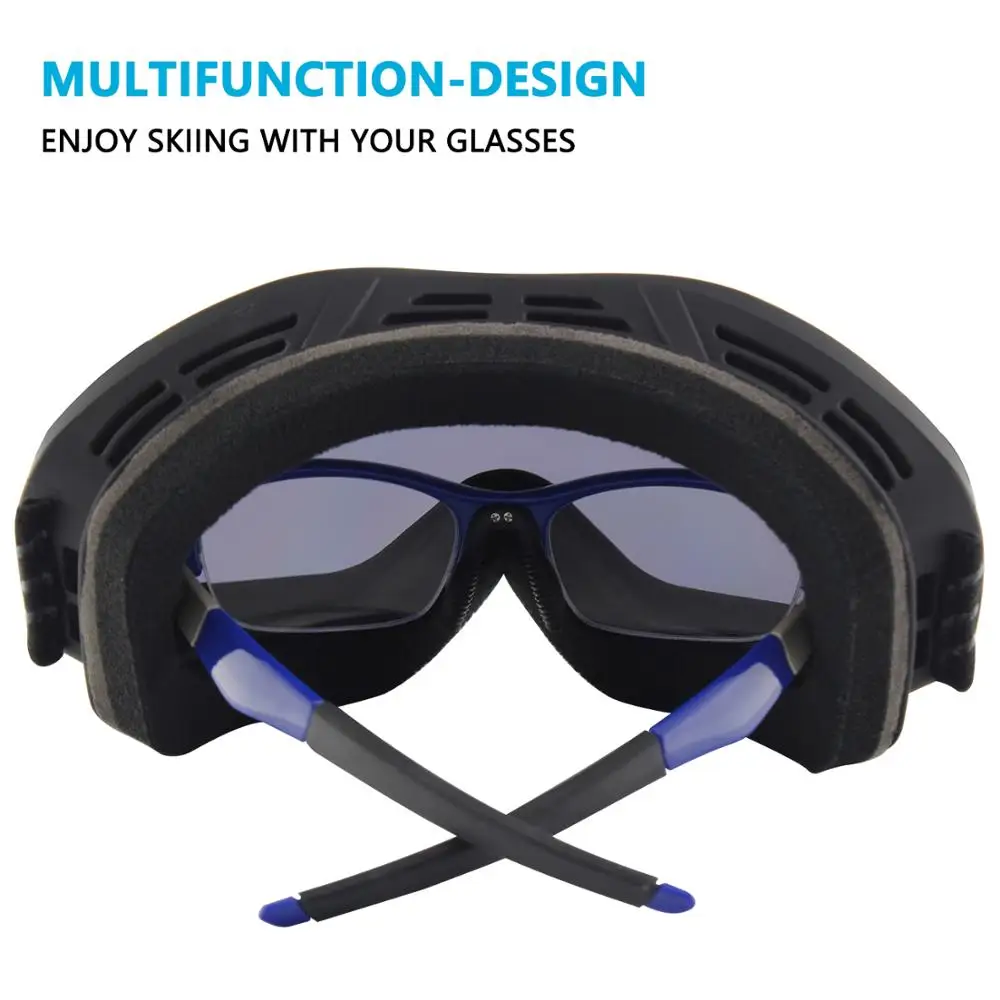 BangLong ski goggles anti-UV windproof double anti-fog lens unisex snow | Спорт и развлечения