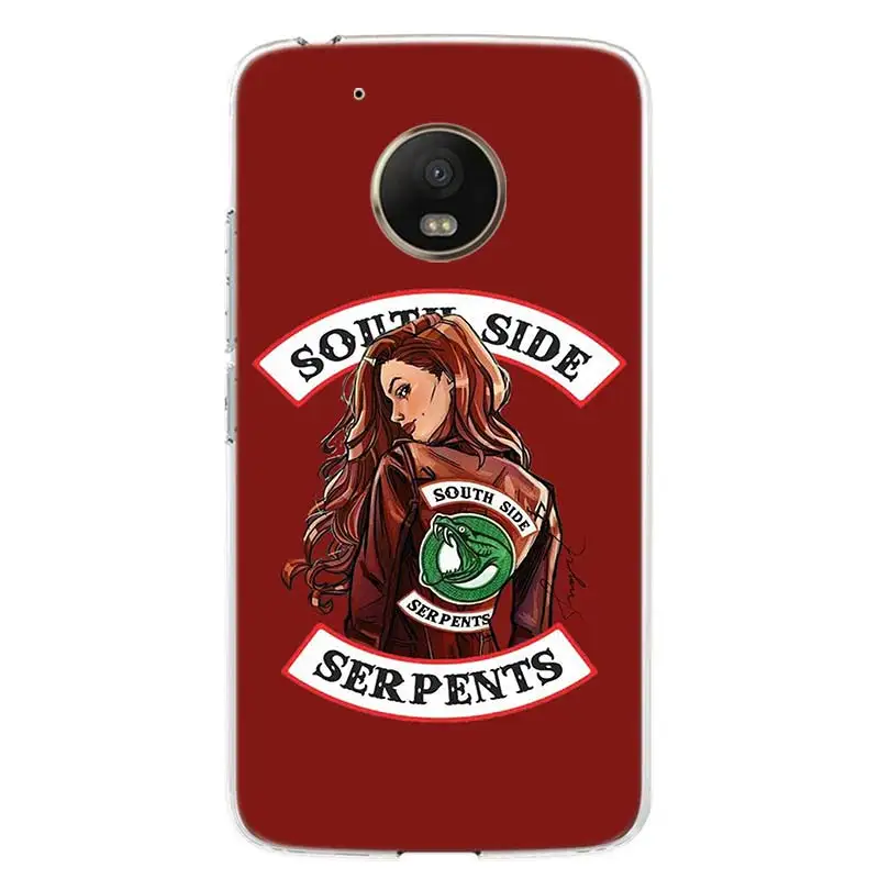 TW230-6 Чехол для телефона с принтом ТВ ривердейла для Motorola Moto G7 G6 G5S G5 E4 Plus G4 E5 Play power EU Подарочный чехол с рисунком - Цвет: TW230-6