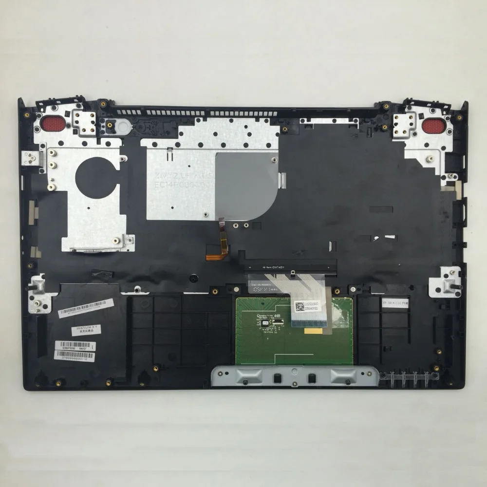 Precio Nueva Carcasa Original Con Teclado Retroiluminado De EE. UU. Para Lenovo IdeaPad Y50 Y50-70 Bisel KB Cubierta Superior Con Panel Táctil AP14R000A00
