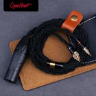OPENHEART XLR 4,4 мм 2,5 мм 3,5 мм 6,35 мм Серебряный кабель высокой чистоты для Sennheiser HD580 HD600 HD650 hd545 hd565 hd535 HD660S HDxxx