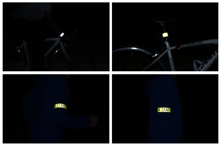

Fluorescent Tape Safety Reflective Pant Strap Silicon Steel Trousers Ankle Belt Brace Wrap Bicycle Outdoor Accessories Band