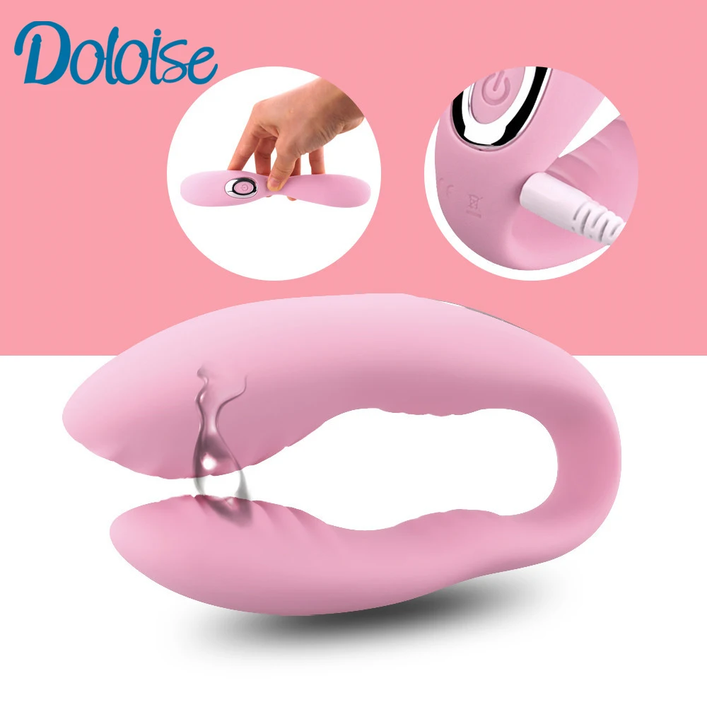 Вибратор точки G u образный силиконовый Клитор 10 скоростей лесбиянок влагалище