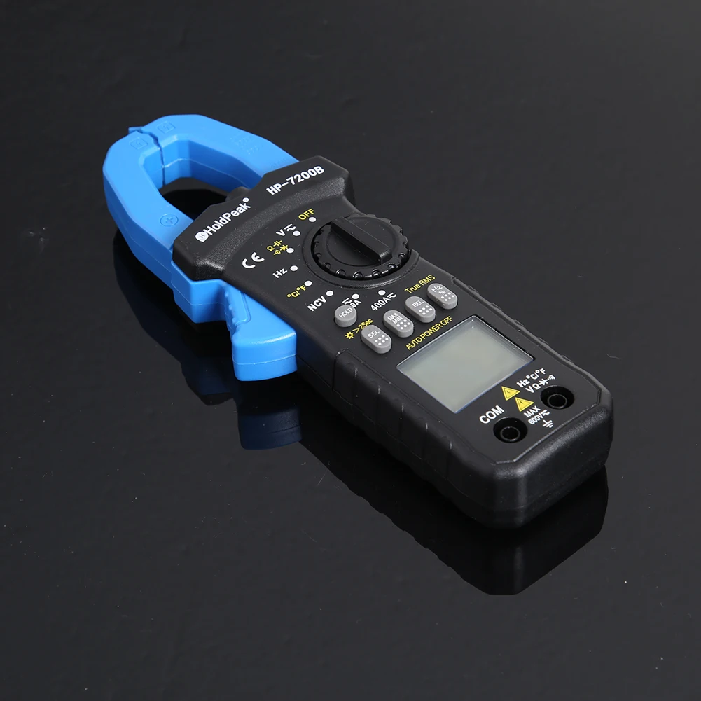 

HP7200B Digital Clamp Meters Multimeter 6000 Counts Current Voltage Tester