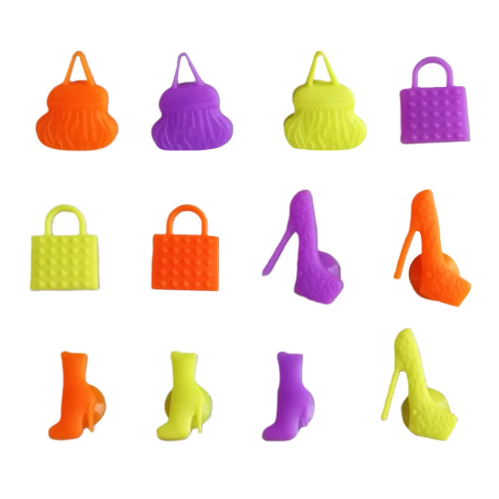 

12pcs Silicone High Heel Glass Marker Suction Cup Identifier Drinking Cup Sign Mixed Colors