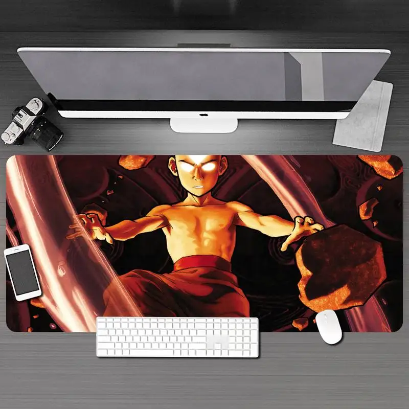 

Avatar The Last Airbender Mouse Pad Mat Computer Mousepad 90x30cm Natural Rubber Gamer Desk Mat Computer Gamer Keyboard Mouse