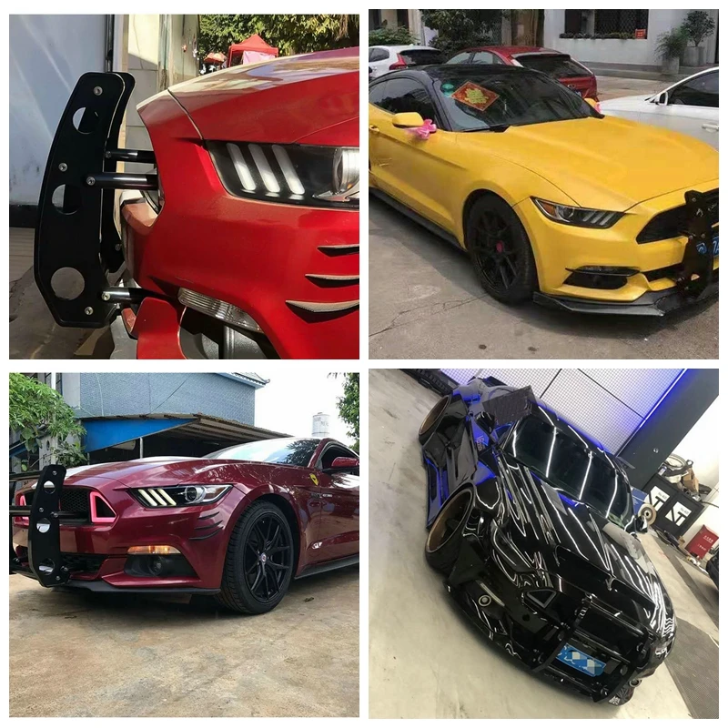 Модификация автомобиля нажимной бампер полицейский передний для Ford Mustang 2015 2019