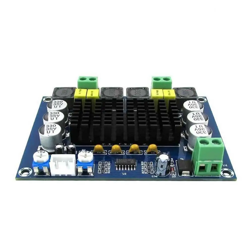 Высокомощный модуль цифровых усилителей TPA3116D2 двухканальная плата звук 2*120 Вт