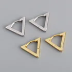 Простые геометрические треугольники серьги-гвоздики в стиле хип-хоп Аксессуары Rock для женщин на день рождения вечерние серьги-гвоздики, серьги, модное ювелирное изделие, подарки