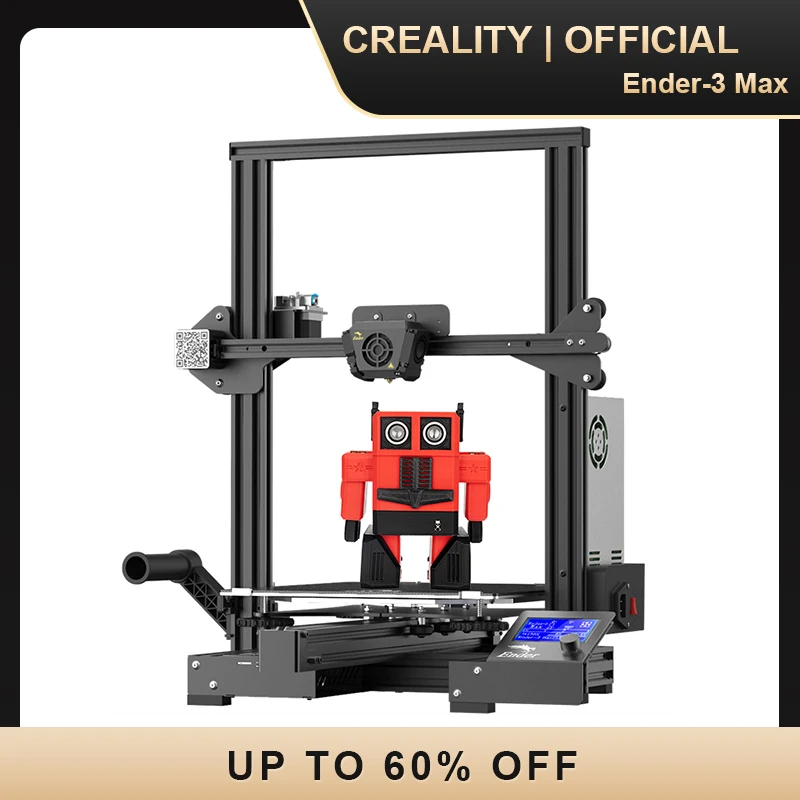 

CREALITY 3D Ender-3 Max Mainboard With Silent TMC2208 Stepper Drivers New Glass Bed Super Fashion High Quality Fast Shipping