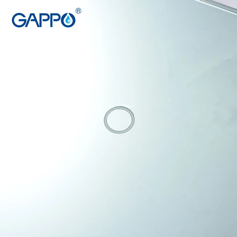 Gappo лупа для ванной, зеркала, Led 600*800, косметическое зеркало, сенсорный выключатель, светильник, регулируемый настенный светильник, зеркало для макияжа в ванной комнате