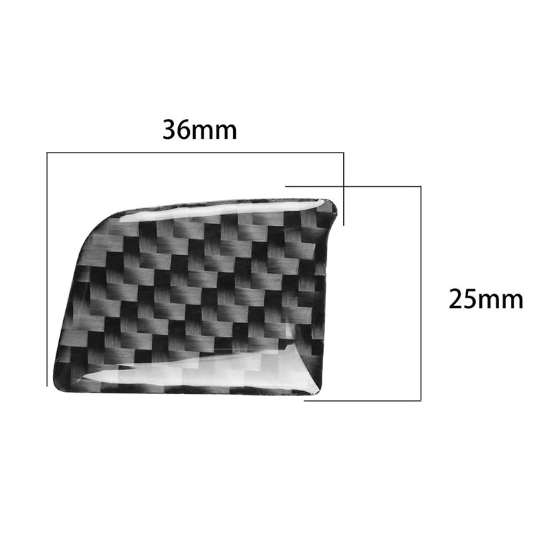 Roadster Carbon Fiber Center Storage Button Switch Cover Trim Sticker For Mazda MX-5 Miata 2016+ MX5 ND Interior | Спорт и