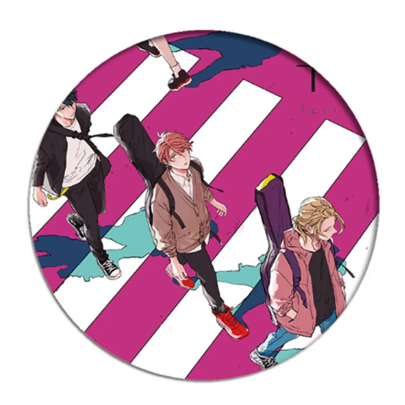 Free Shipping Anime Given Cosplay Badge Brooch Uenoyama Ritsuka Pins Badges for Clothes Backpacks Children Gift