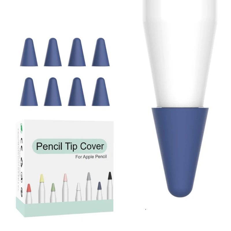 

Protective Pencil Tip Cover Nib Skin Cover for ipad Pencil 1st 2nd Generation Touch Stylus Pen Replacement Tips/Nibs