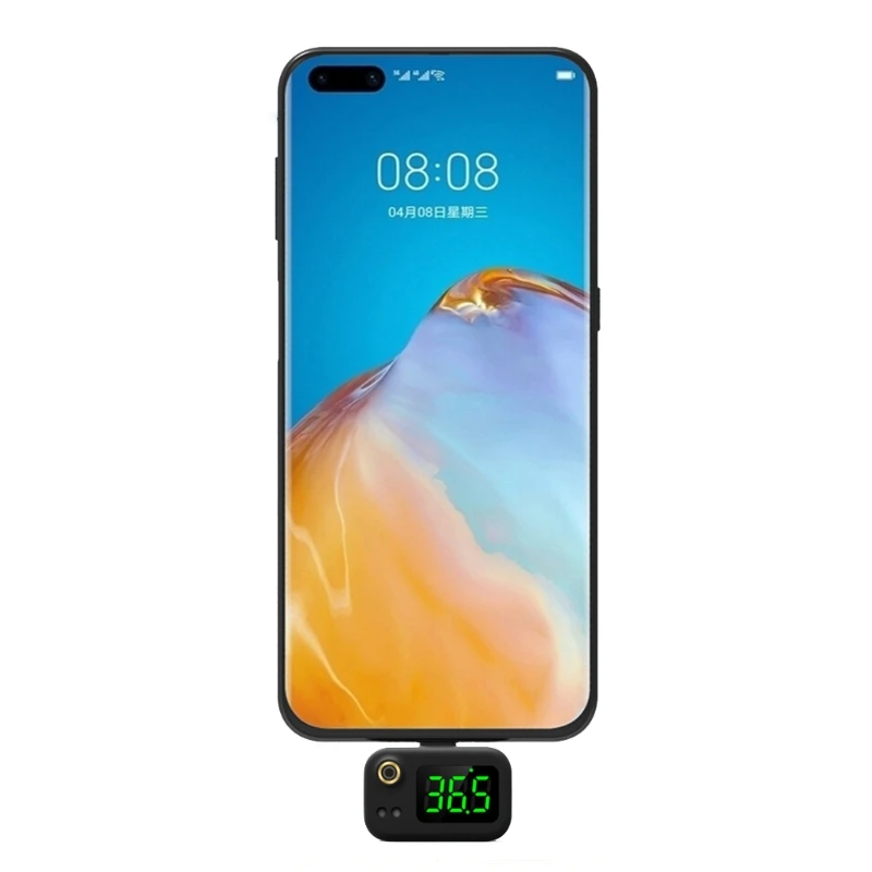 

Non-contact Infrared Thermometer Mobile Phone USB Smart Electronic Thermometer 40JB