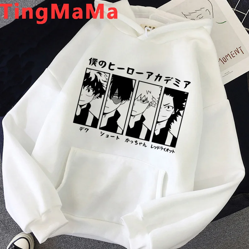 

My Hero Academia Dabi Bakugo Shoto Todoroki hoodies male 2021 Ulzzang hip hop Korea male hoody pullover harajuku