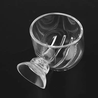 hobbylane fish tank decoration plant cup transparent acrylic red worm feeder fish bowl shrimp feeding cup with suction cup