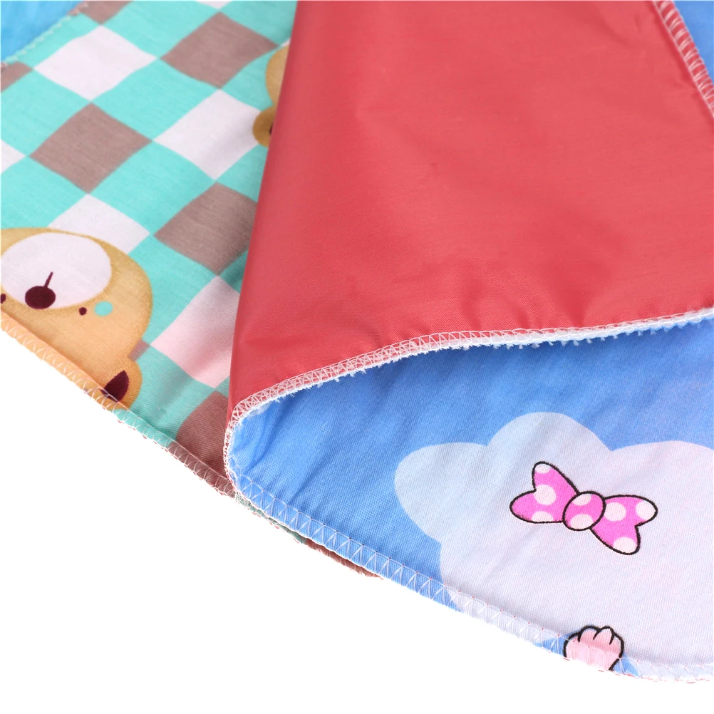 Детское хлопковое водонепроницаемое дышащее постельное белье 35 см * 25 пеленка