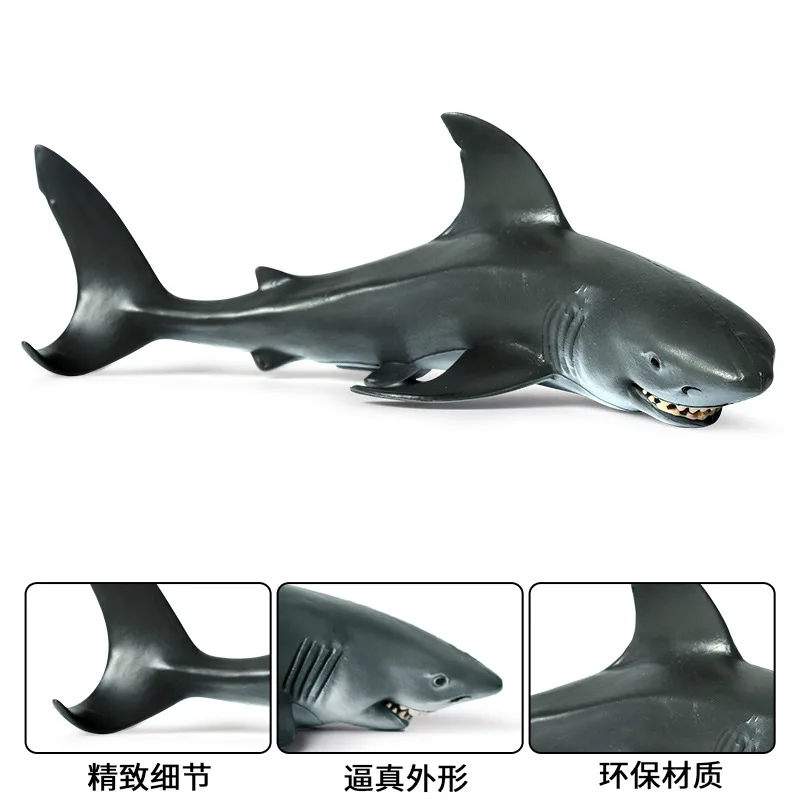 Новинка sealife Морская жизнь животные модель акулы глубоководные создания Дети