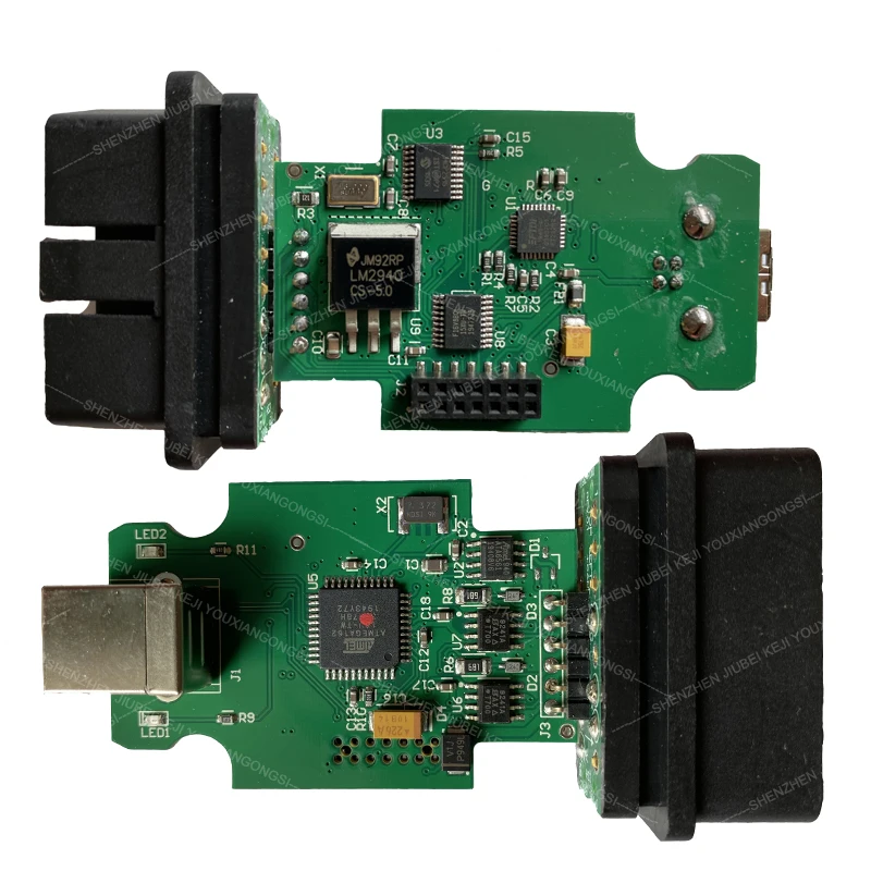 Диагностический кабель 17.1.3 vagcom OBDII 16 контактный 20.4.1 vag com hex v2 ATMEGA162 + 16V8 FT232RL