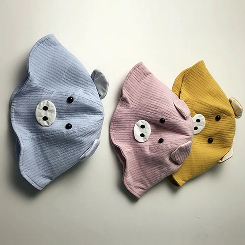 Весенние детские шляпы-ведерки летняя Солнцезащитная шляпа для маленьких