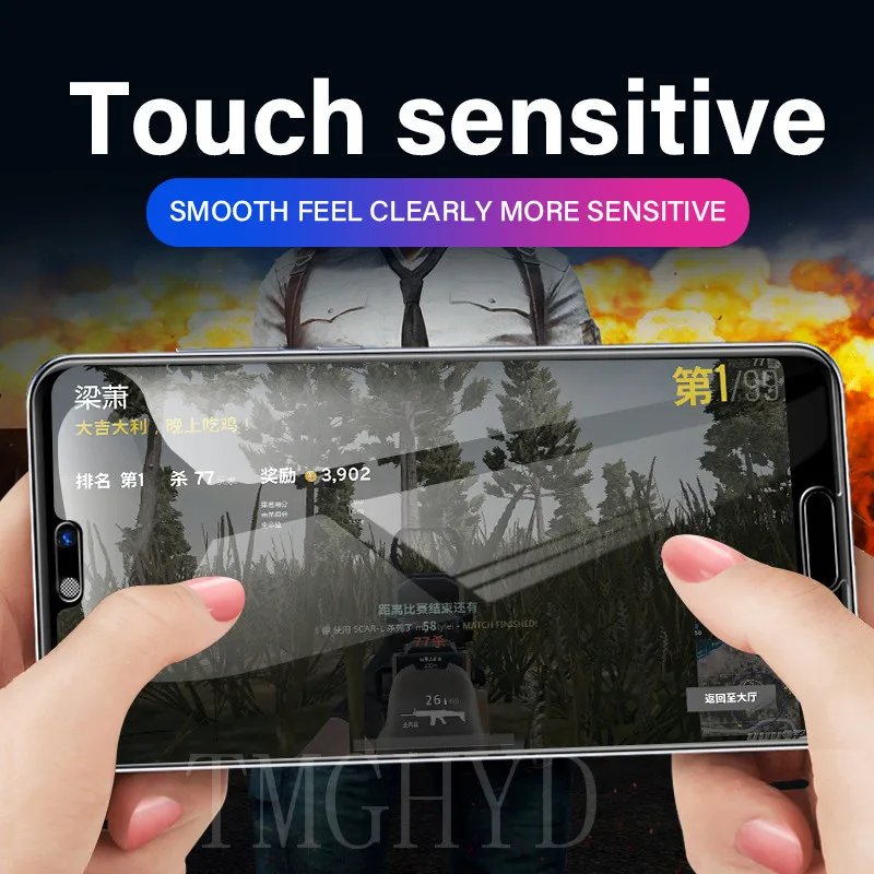 

3 Pcs Full Cover Tempered Glass For Huawei Honor 20 10 9 8 Lite 8X 8S 8A Screen Protector Glass For Honor 20i 10i Glass membrane