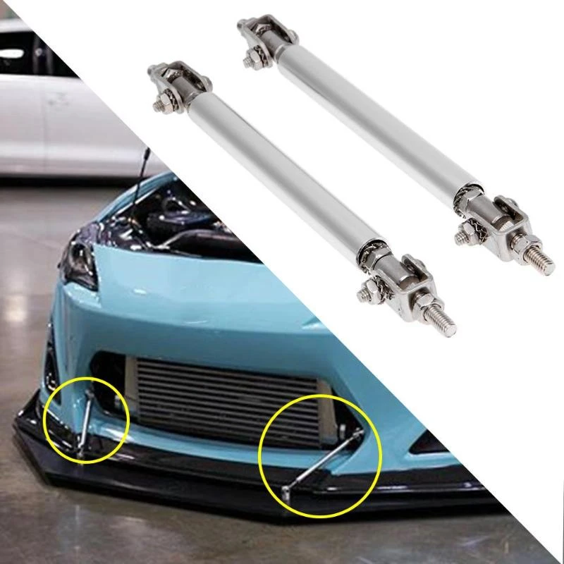 2 шт./компл. Универсальный Автомобильный Бампер протектор стержень сплиттер