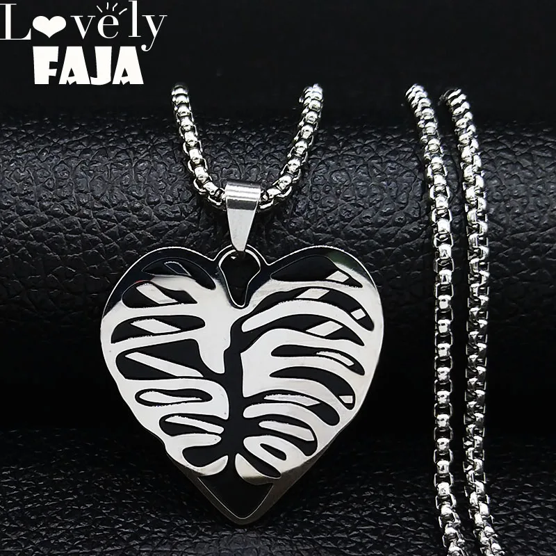 Женская цепочка из нержавеющей стали серебряное ожерелье в готическом стиле с