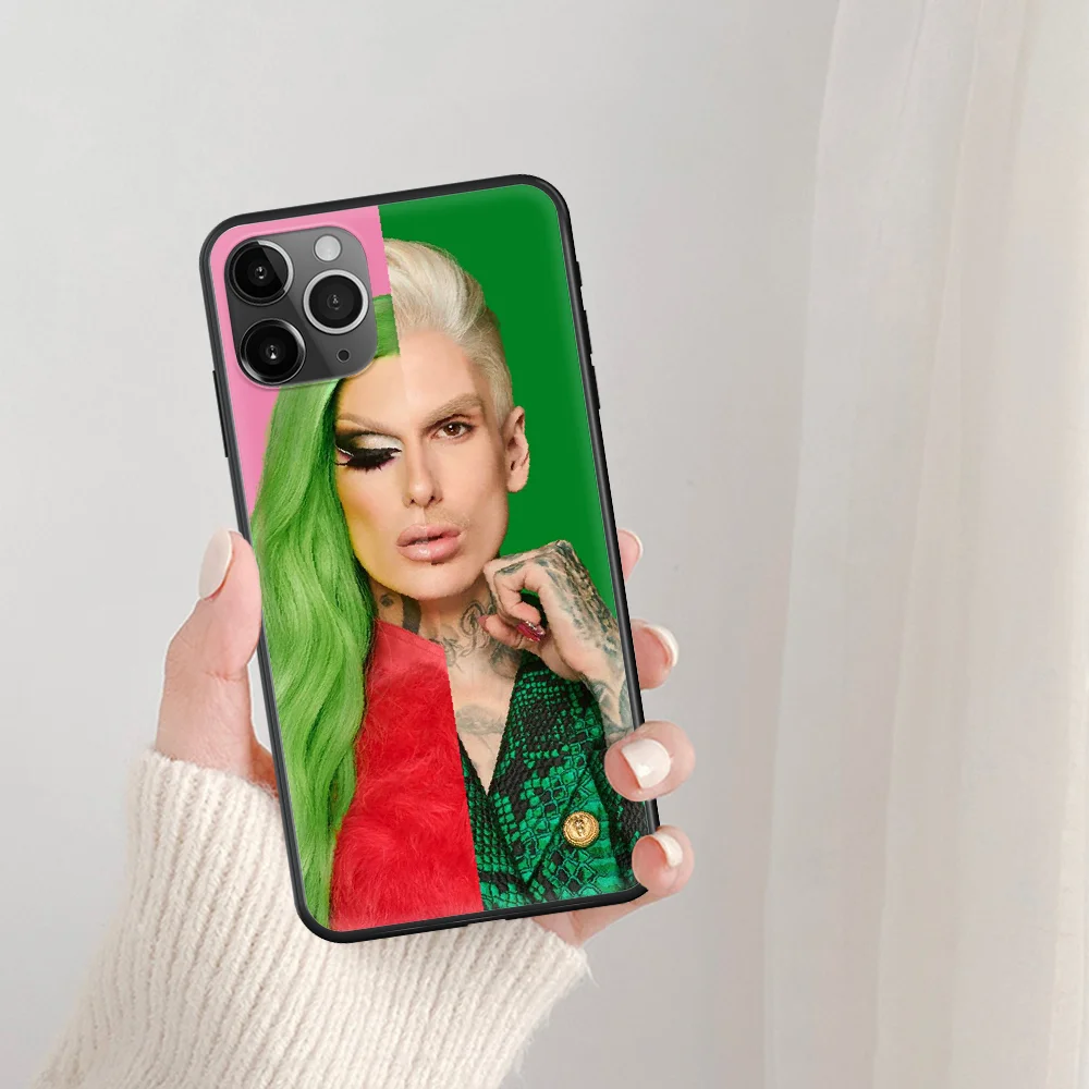 

Fashion Stars Jeffrees Phone Case For IPhone 5 5S SE 5C 6 6S 7 8 Plus X XS XR 11 12 Mini Pro Max 2020 black Back Tpu Shell