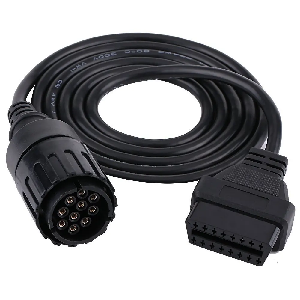 Для BMW ICOM D кабель ICOM-D мотоциклы 10 Pin адаптер 10Pin для 16Pin OBD2 OBDII Диагностический I-COM A2