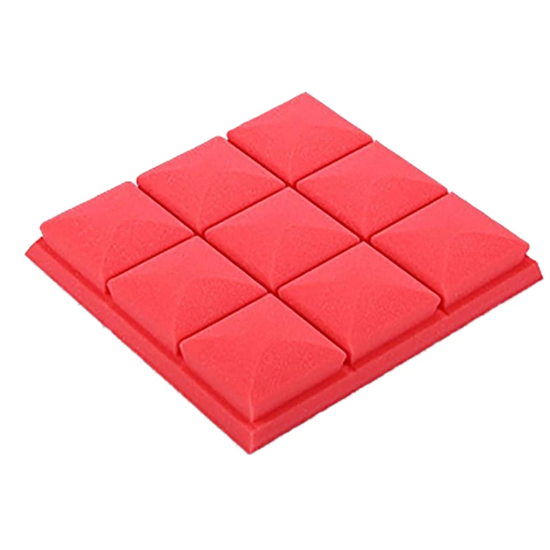 Лучшие предложения 25X25X5cm обои стикер практичная акустическая пена Панель Звук