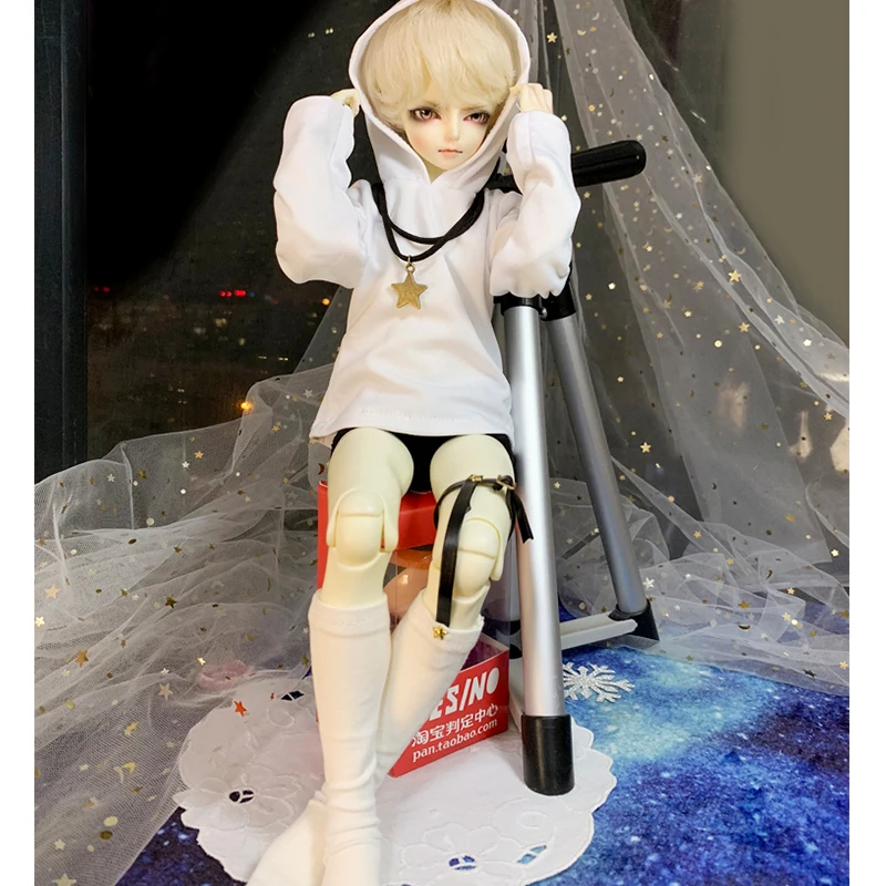 BJD одежда 1/4 BJD толстовки оверсайз супер свободный свитер+ ожерелье для 1/4 BJD куклы аксессуары для кукольной одежды свободный стиль