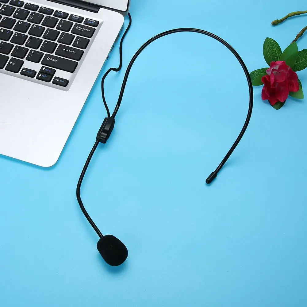 Mini Portable Audio Microphone Lightweight Headset 3.5mm Jack Plug Mic Thread Condenser PC Auto Car DVD Radio | Электроника