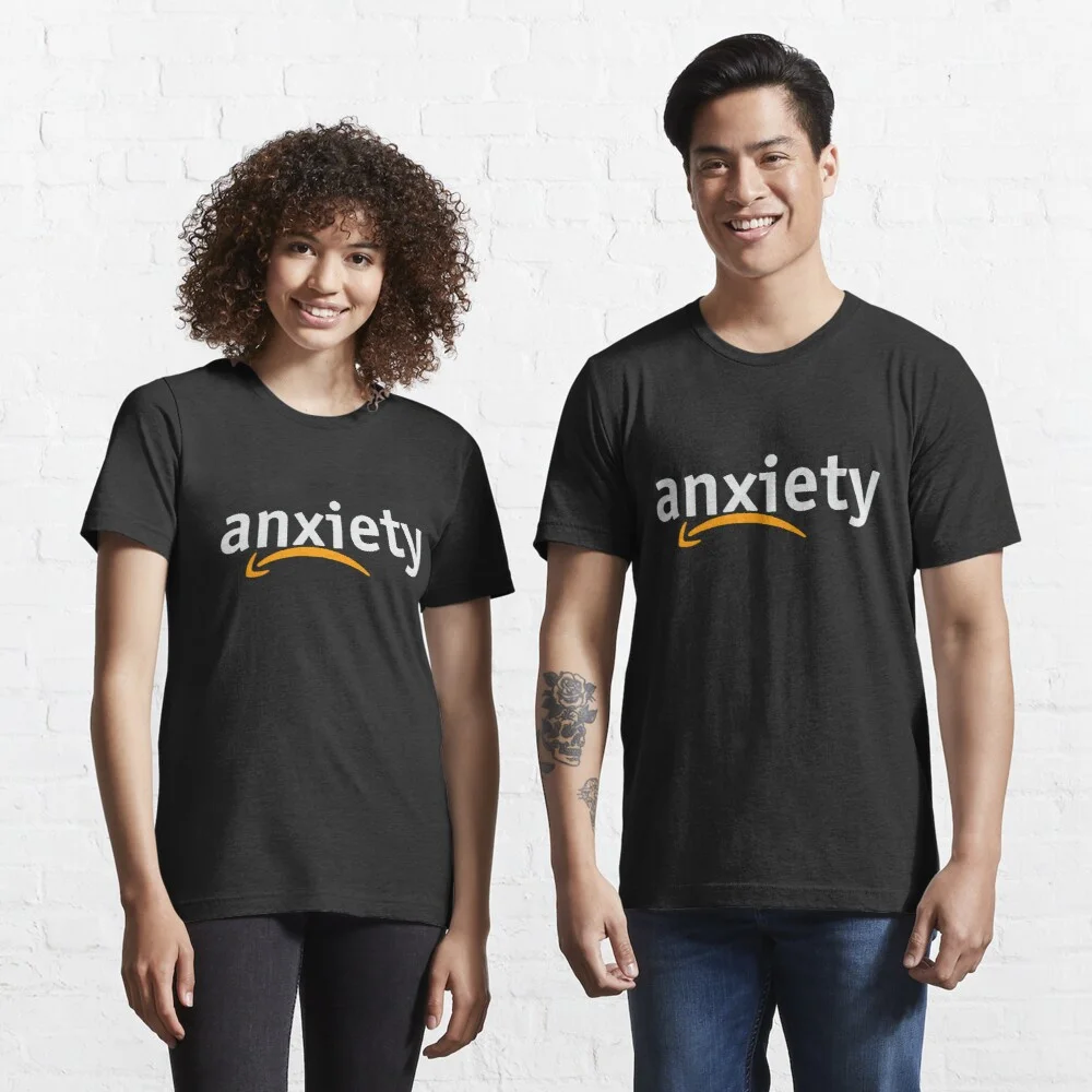 Неспокойная футболка с логотипом Amazon | Мужская одежда