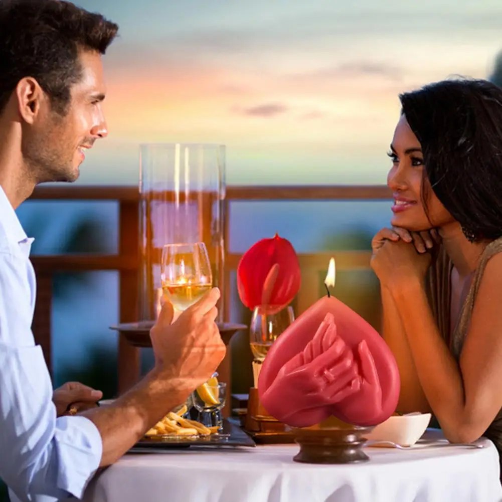 Силиконовые формы в виде свечи для изготовления свечей форма форме сердца