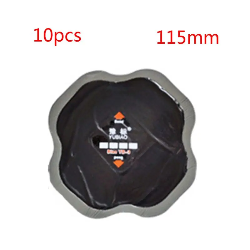 

10PCS Rubber Cold Tire Patches 115mm 128mm 170mm Tubeless Patches Repair Tools L9BC