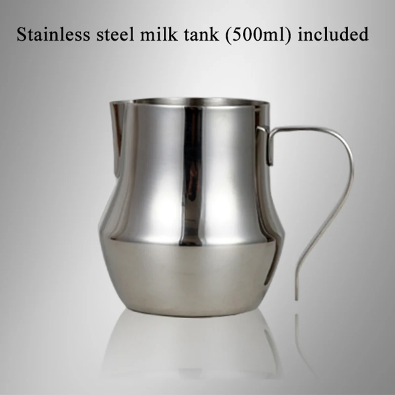 

Stainless steel milk frother temperature setting automatic professional milk steamer milk tea beverage coffee frothing agent