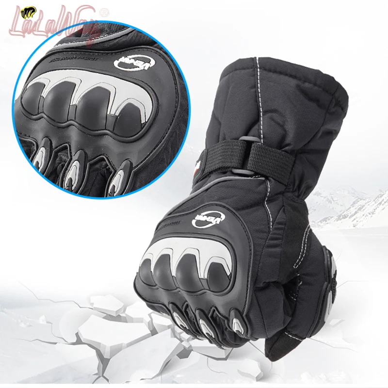 Мотоциклетные Перчатки для езды на велосипеде сенсорных экранов теплые