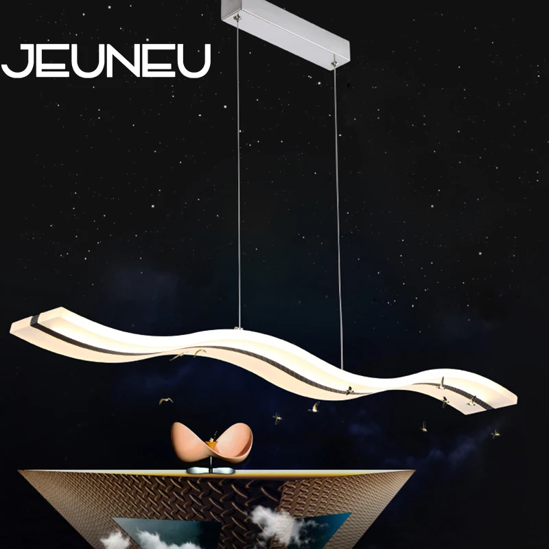Современный европейский минимализм подвесной светодиодный светильник 220 В сплав