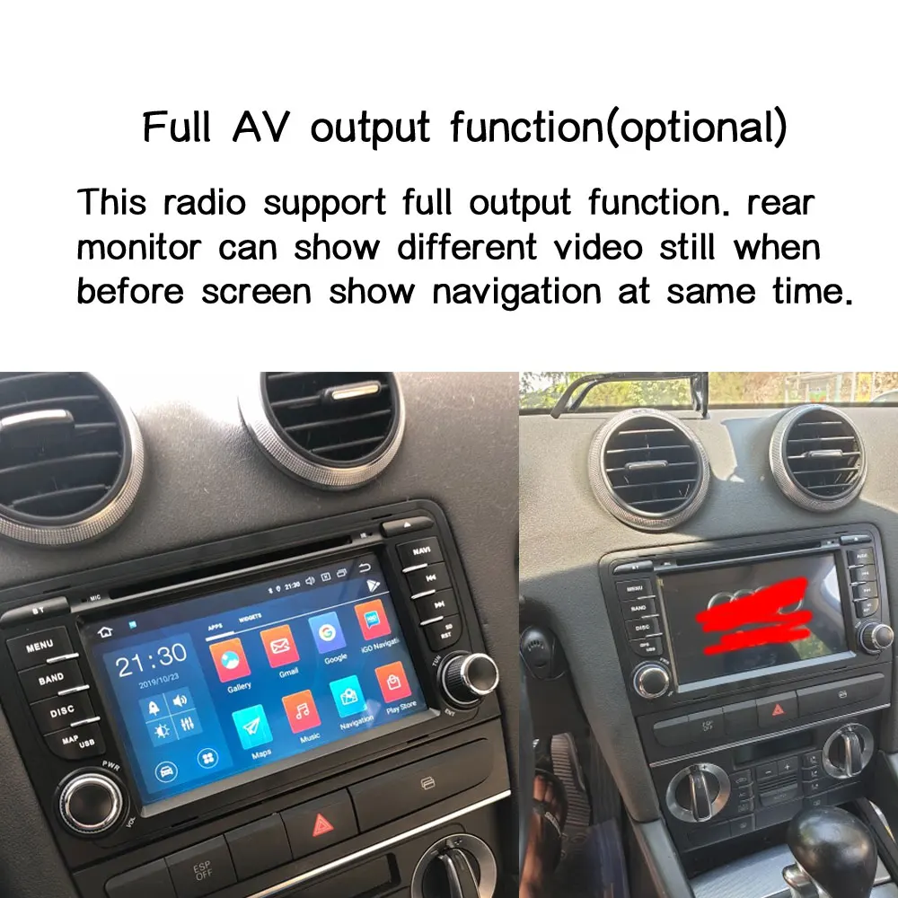 Android 9 0 Автомобильный мультимедийный плеер Bluetooth gps навигация автомобильный Радио