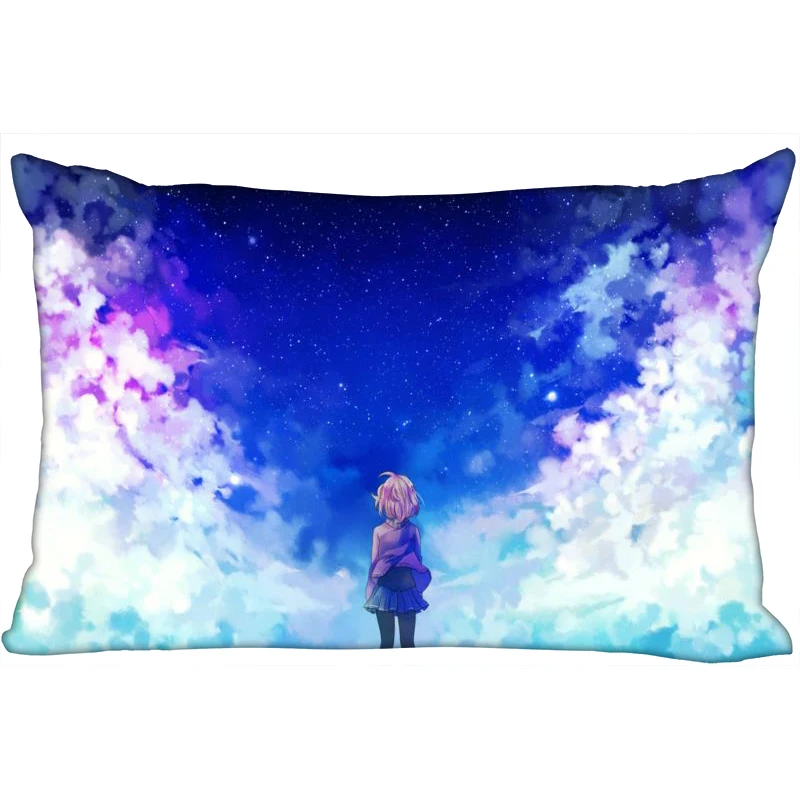 

Beyond The Boundary Pillowcase Satin Fabric Pillow Cover New Rectangle Zipper Pillow Cases Home Office Wedding Decorative 10-10