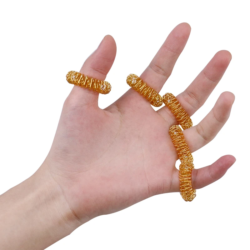 100 шт. массажное Кольцо Иглоукалывание точечный уход за телом снимают усталость